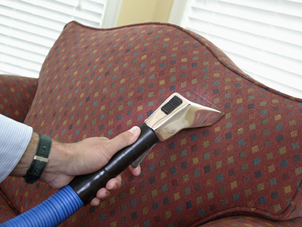 Upholstery Cleaning Closeup